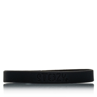 Steezy Silikon Klopfband Classic - 63mm - Black