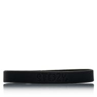 Steezy Silikon Klopfband Classic - 63mm - Black