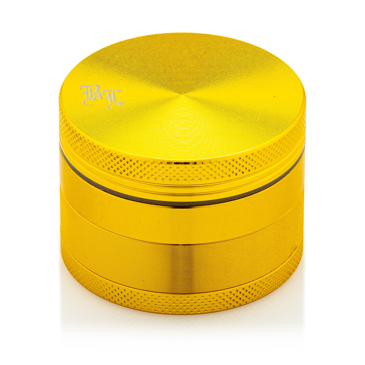 Black Leaf Alu-Mühle 4-tlg. - 50mm - Gold