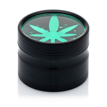 Aluminium Fenster Grinder schwarz/grün