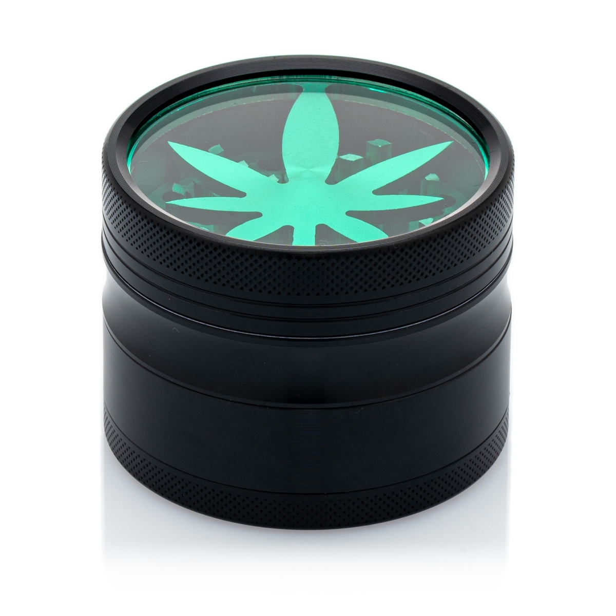 Aluminium Fenster Grinder schwarz/grün