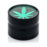 Aluminium Fenster Grinder schwarz/grün