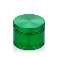 Flacher Aluminiumgrinder 4-teilig Grün