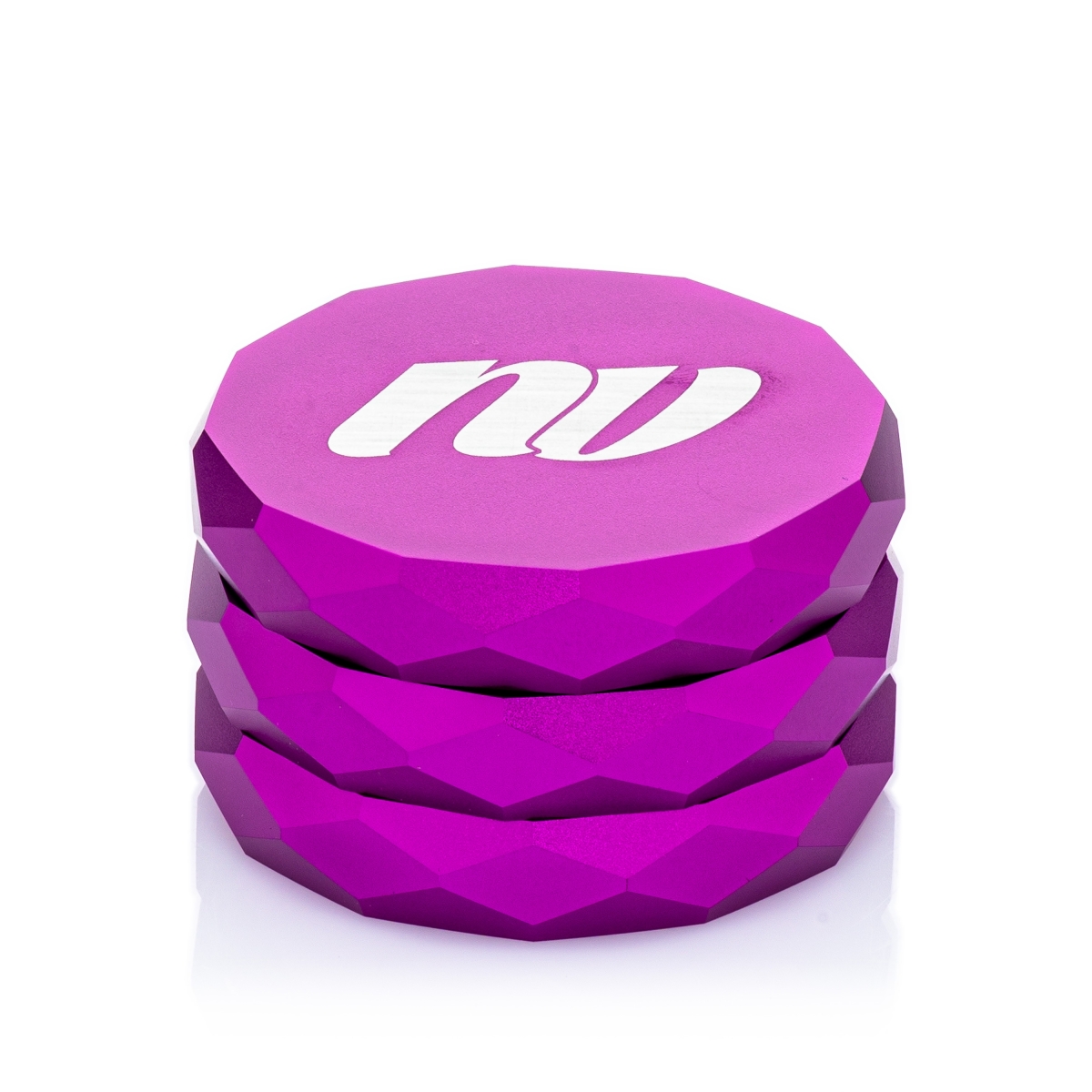NV - Pyramid Grinder - 4-teilig D:63mm - Violett