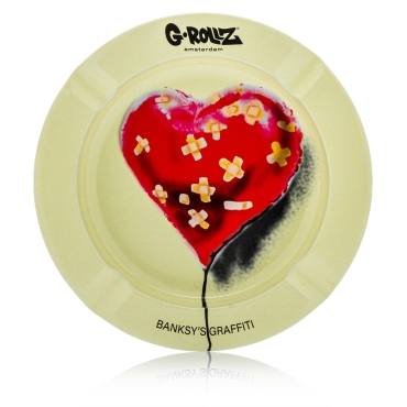 G-Rollz - Aschenbecher - Banksy's Graffiti Balloon Heart