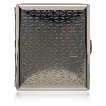 Zigarettenetui chrom gemustert 18er