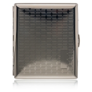 Zigarettenetui chrom gemustert 18er