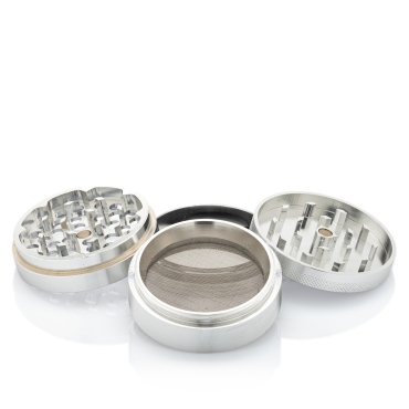 Cali Crusher - O.G. 63mm Grinder - Silber