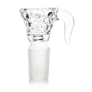 Glass Bowl Socket - diamond details - SG: 18.8mm