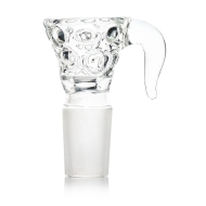 Glass Bowl Socket - diamond details - SG: 18.8mm