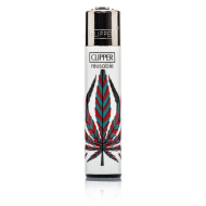 Clipper Feuerzeug - Neon Leaves 4 - 4/4