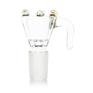 Glass Bowl with Rasta Notches SG:18.8mm Minimum