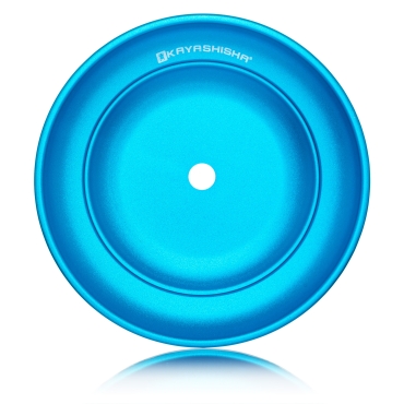 Kaya Aluminium Ascheteller mit Kohlegitter Blue