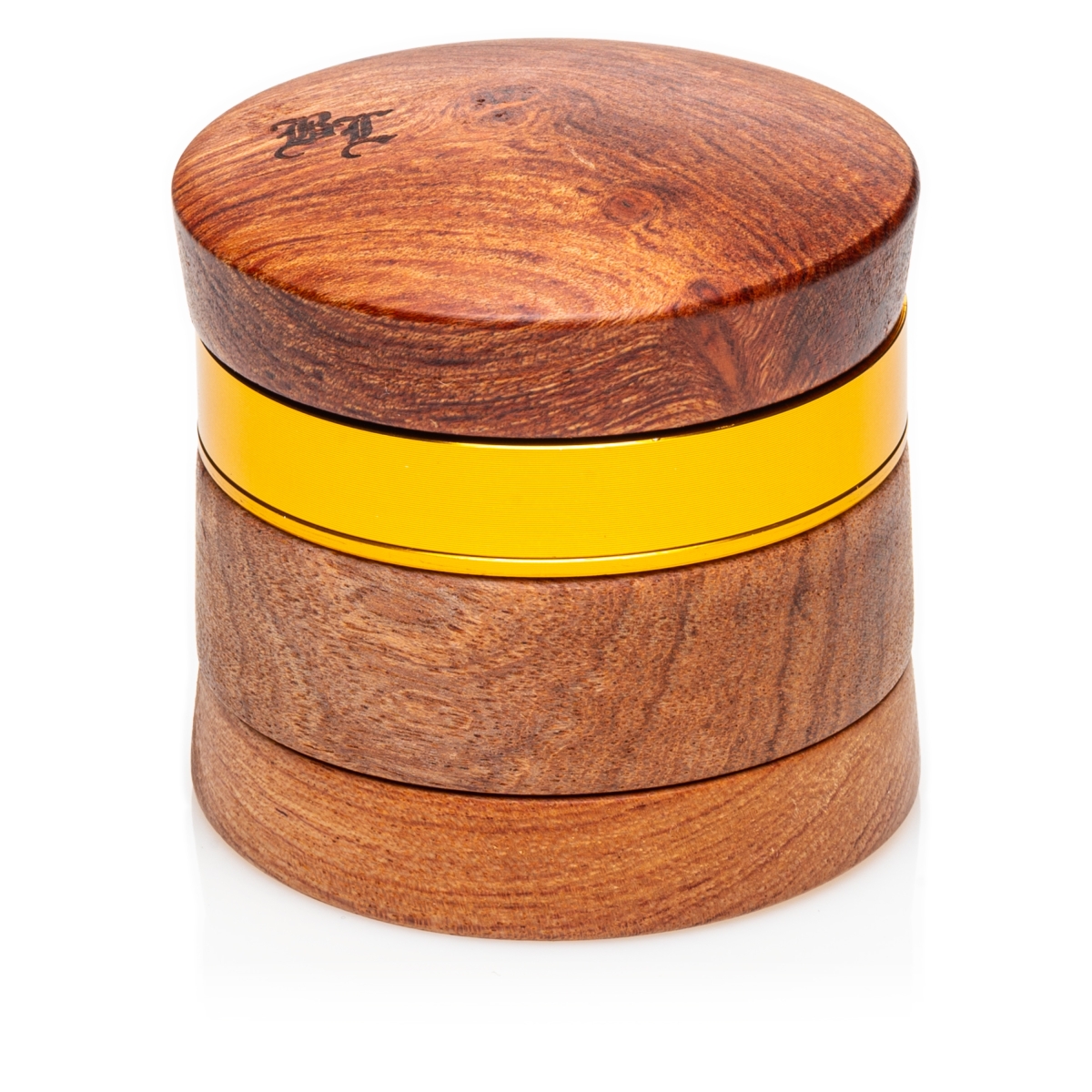 Black Leaf  - Alu-/Holzgrinder 4-teilig