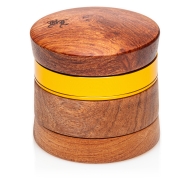 Black Leaf  - Alu-/Holzgrinder 4-teilig