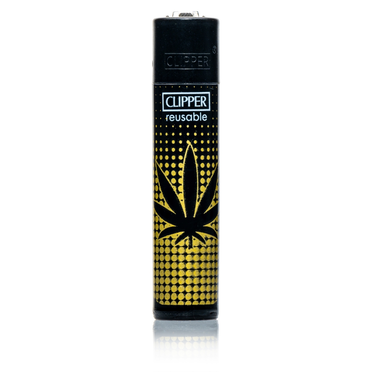 Clipper Feuerzeug - Gold & Silver Leaves 1/4