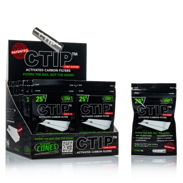 CTIP Aktivkohlefilter konisch - Box