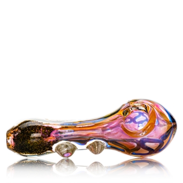 Clinging Chameleon Spoon Pipe - 10cm
