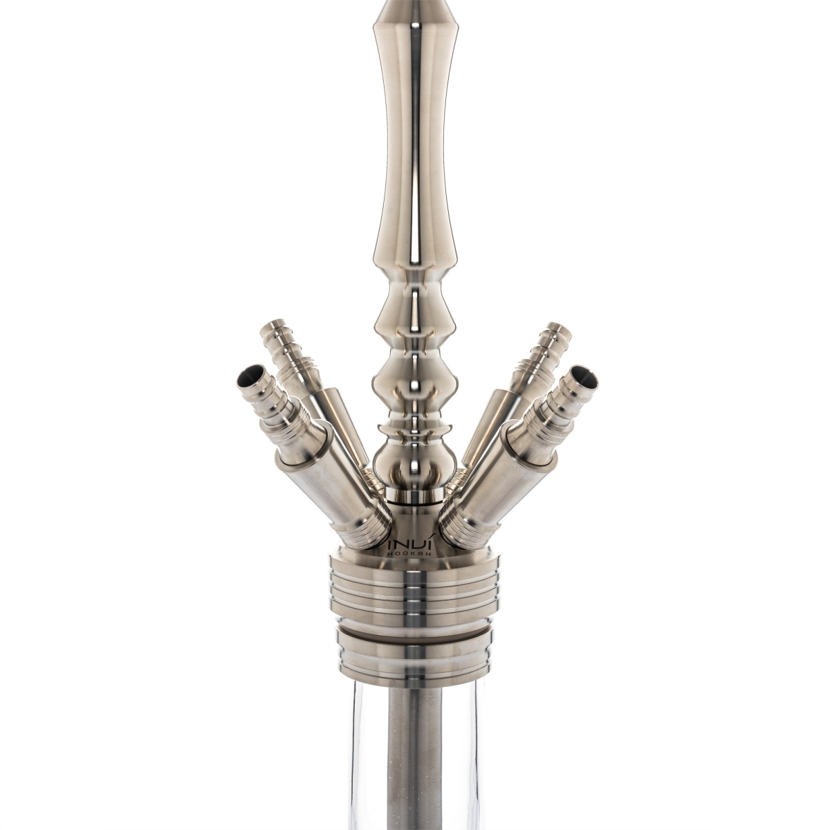 INVI - Tesseract Edelstahl Shisha - Edelstahl