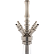 INVI - Tesseract Edelstahl Shisha - Edelstahl