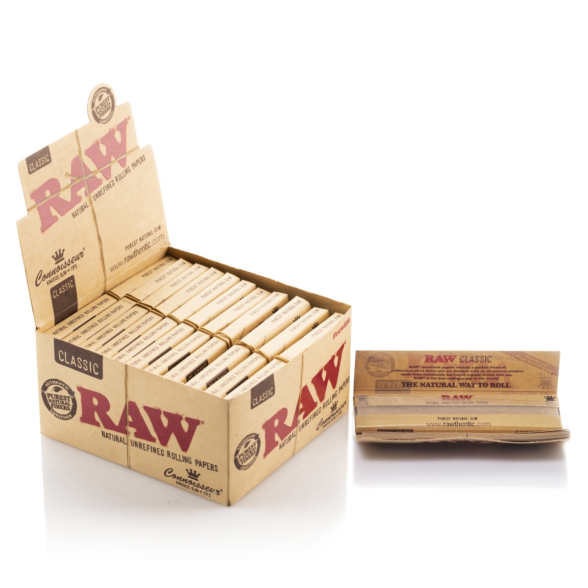 RAW Connoisseur King Size Slim + Filter Box