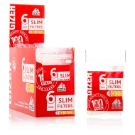 Gizeh Slim Filter (Rot Beutel) Box