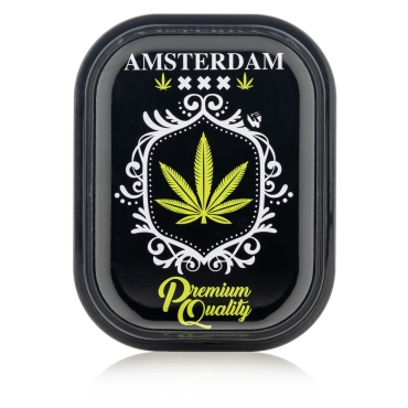 Rolling Tray Amsterdam Blackleaf