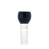 Fumed Boost Glass Bowl - Black - SG:18.8mm