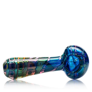 Fumed Butterfly Wing - Spoon Pfeife - 12cm