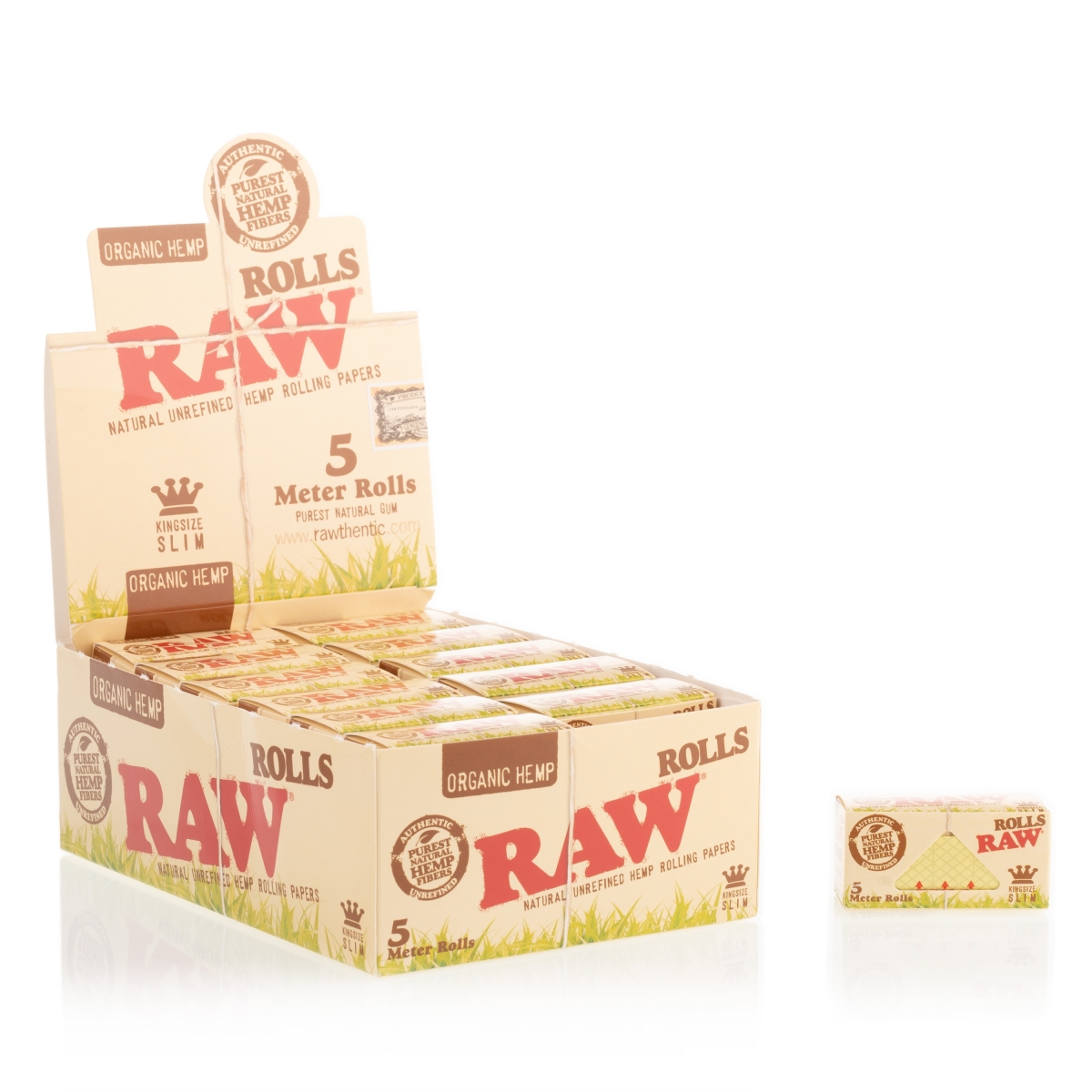 RAW Organic Rolls Box
