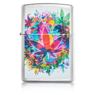 Zippo Colourful Cannabis