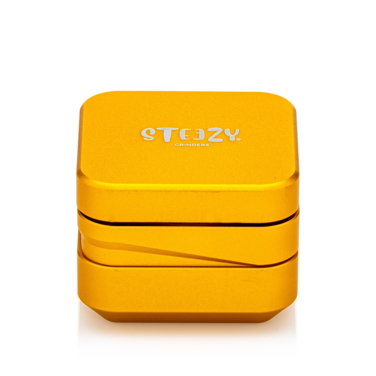 Steezy 4+1 Grinder - 63mm - Sunset Gold