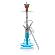 INVI - Tesseract Edelstahl Shisha - Blau