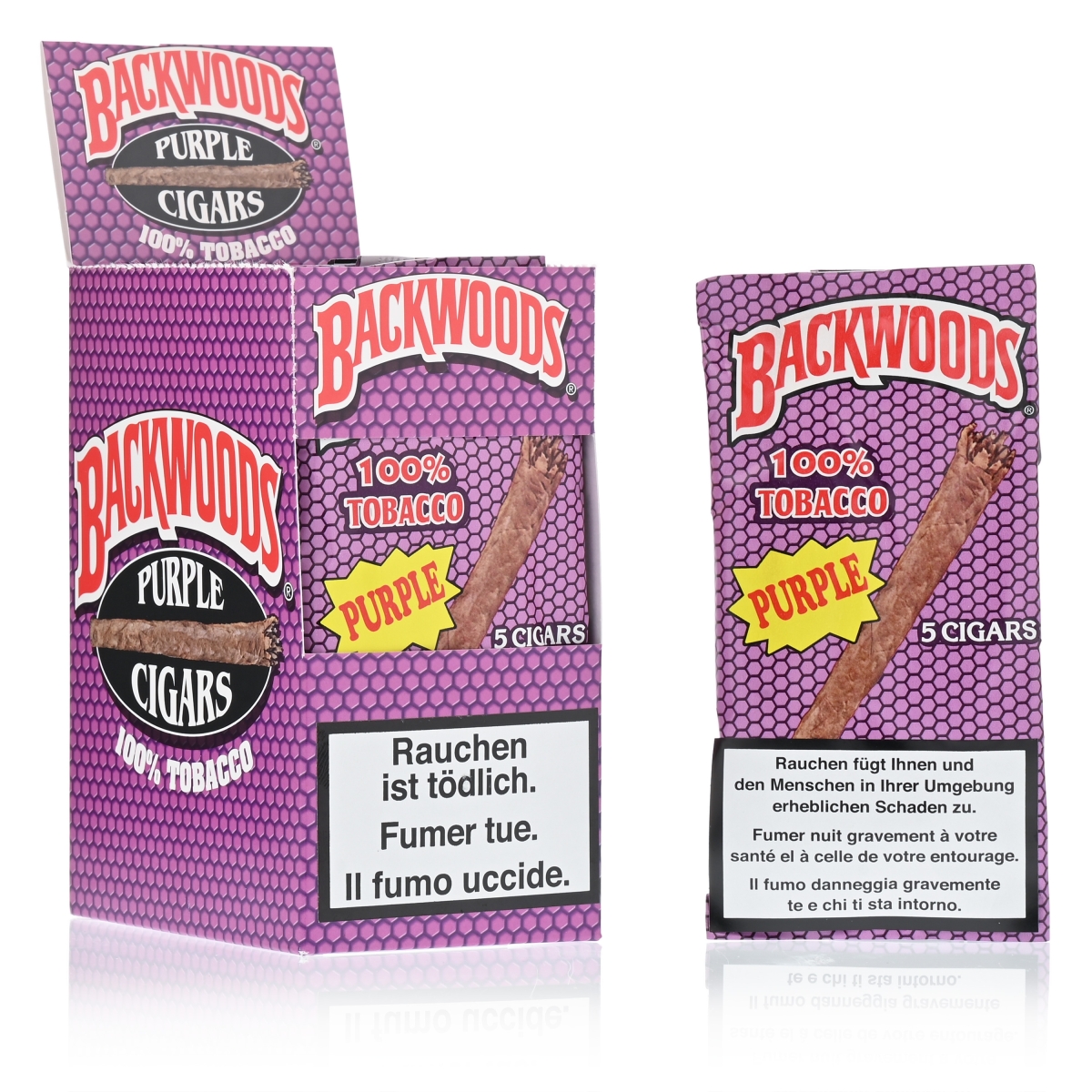Backwoods - Honey Berry Purple Box 8 Stk.