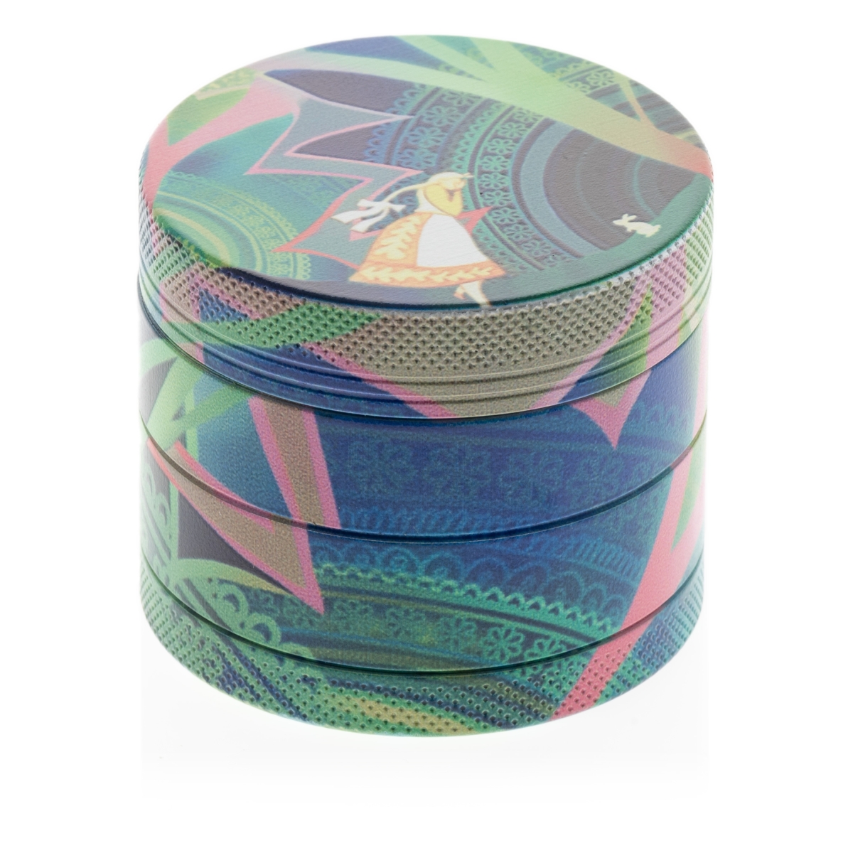 Black Leaf  -  Alice Aluminium Grinder 4-tlg. D: 54mm H: 46mm