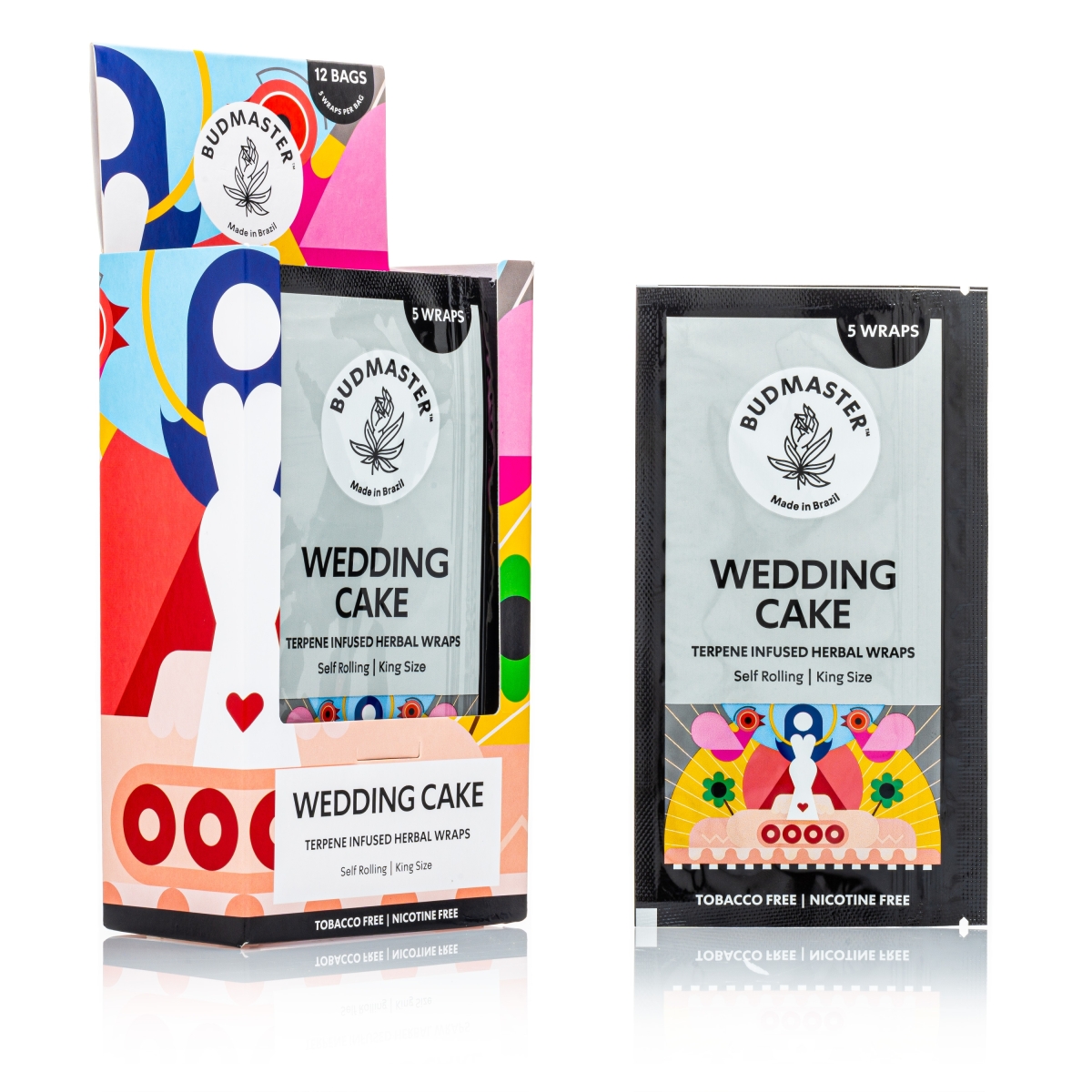 Budmaster Blunts "Wedding Cake" mit Terpenen