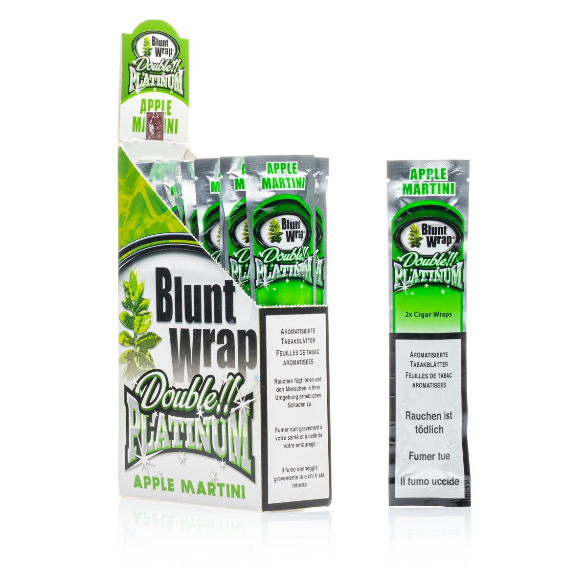 Platinum Apple Martini Box 25 x 2