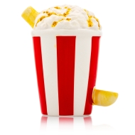 Popcorn Bucket Ceramic Pipe - 14cm