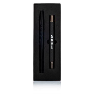 Sheeshaya - Fusion Mundstück Travel Set - Gun Metal