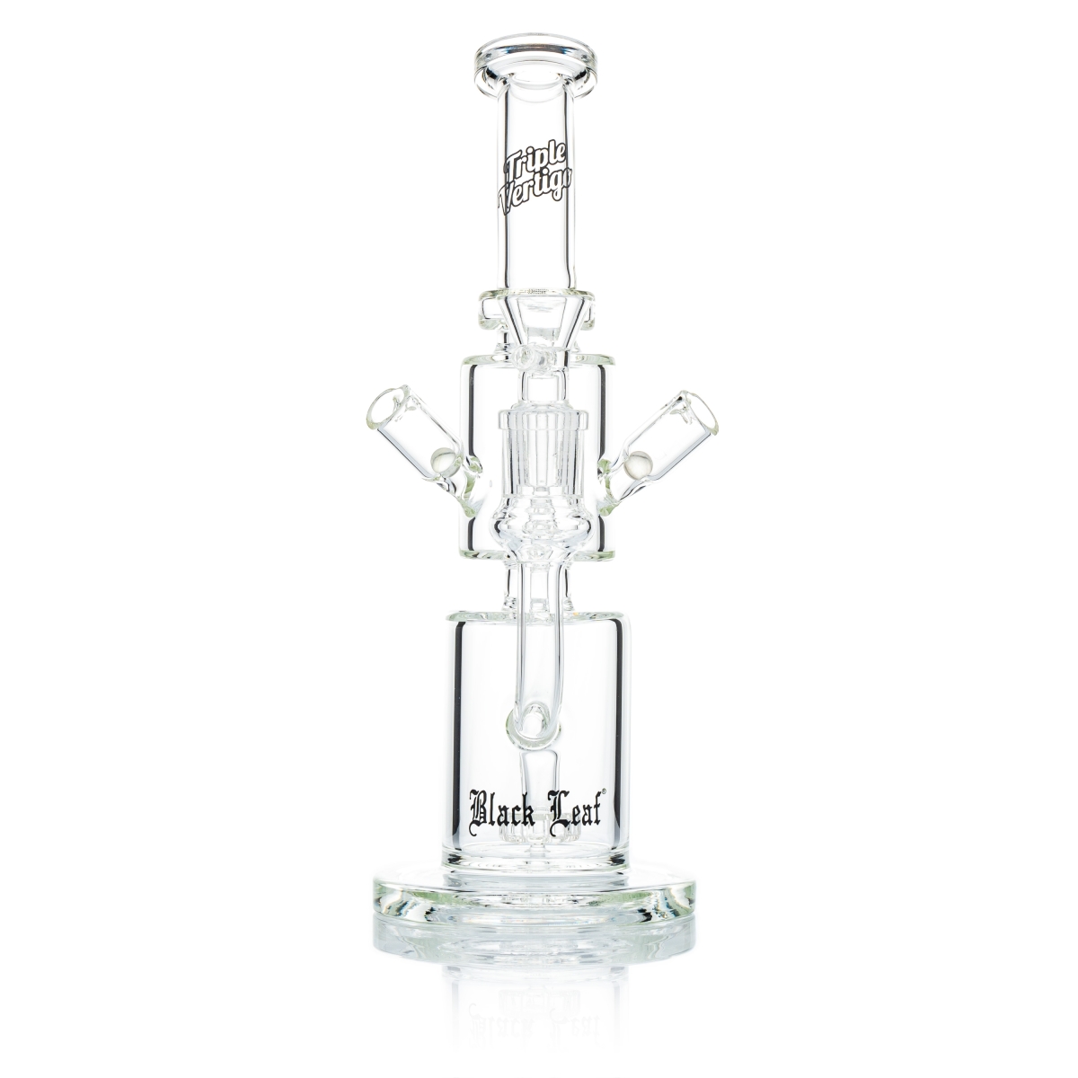 Black Leaf TRIPLE VERTIGO Bong Vantikick-System