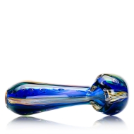 Iridescent Stripes & Spots Pfeife - 11cm