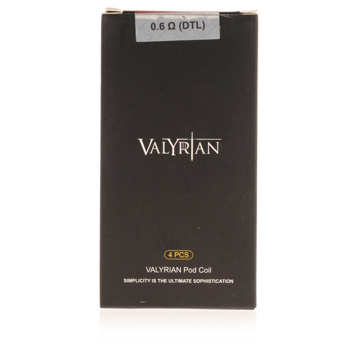 4 x Pod Coil 0.6 Ohm (DTL) (FeCrAI) zu Uwell Valyrian Pod Kit