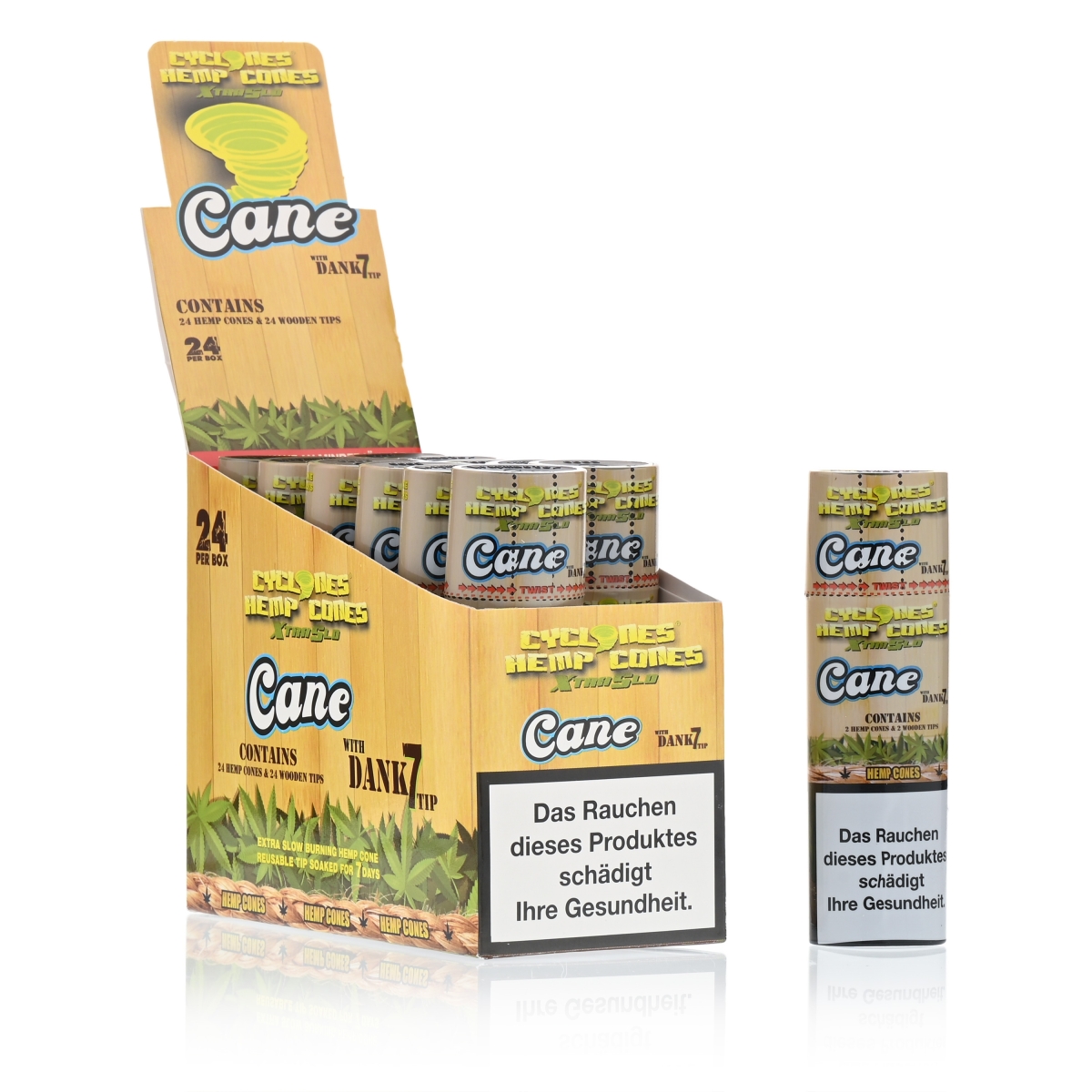 Cyclones Hemp - Cane Box
