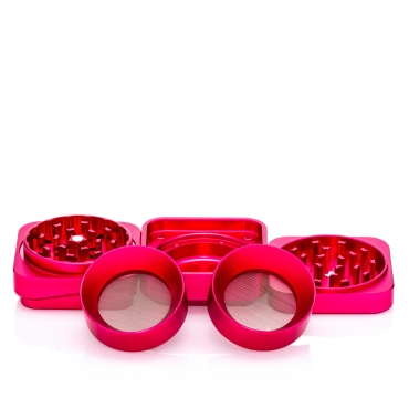 Steezy 4+1 Grinder - 63mm - Pink Bubblegum