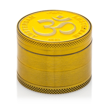Grace Glass Amsterdam | Mix Grinder mit Ganesha und OM Logo 4-teilig - D:50mm