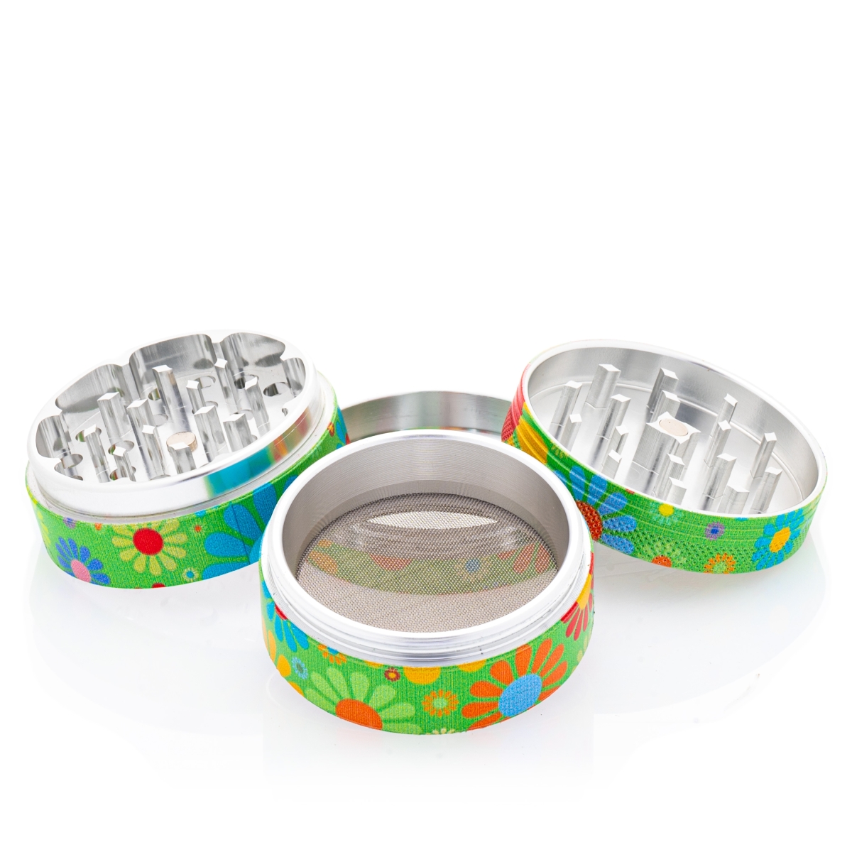 BL Smoking for Peace Aluminium Grinder 4-teilig