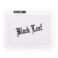 Black Leaf LED Mixing Tray White