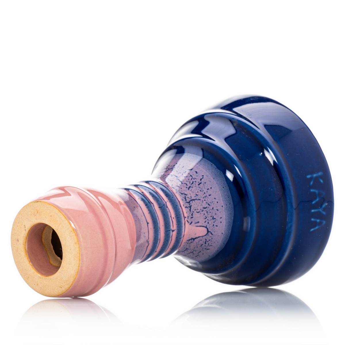 Keramik Tonkopf Blau