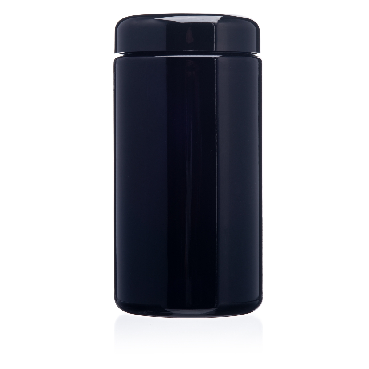 Miron Weithalsdosen aus Violettglas 1000ml