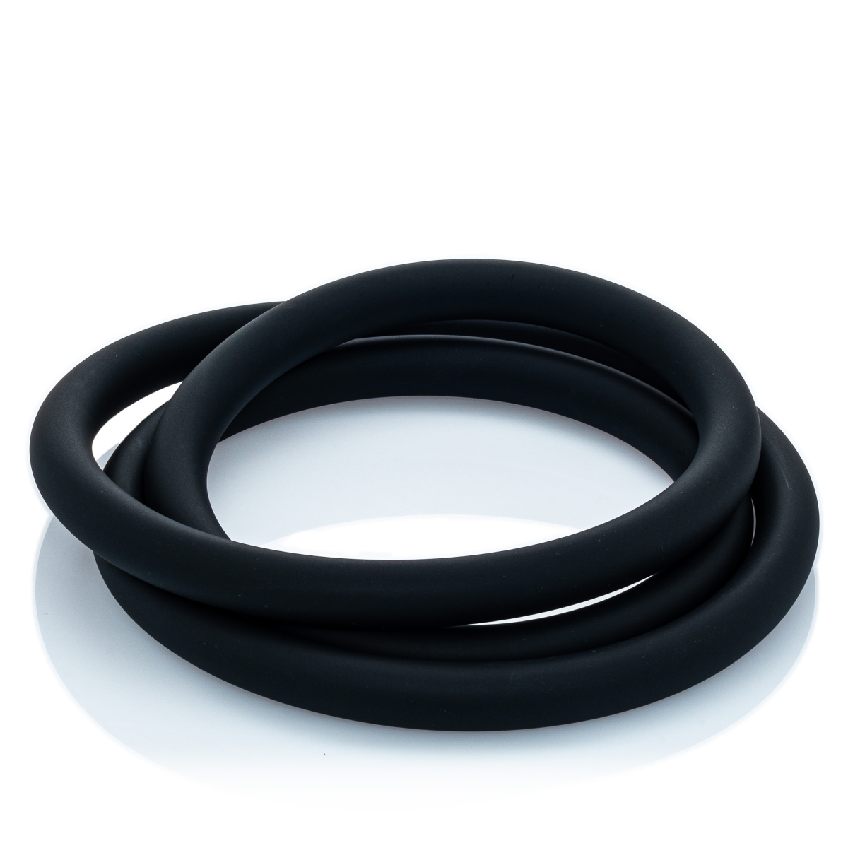 Silikonschlauch schwarz - Soft-Touch